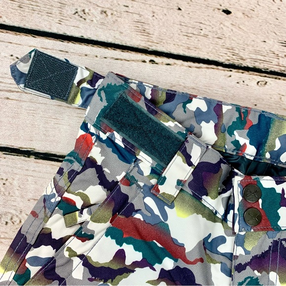 NWT Arctix Kids Snow Pants Small 8 Camo Camouflage Winter Cold Weather Skiing - Picture 3 of 13